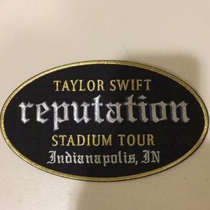 Taylor swift reputation tour shirt patch